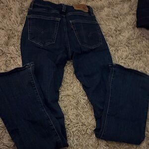 Levi's Dark Blue Women's Boot Cut Jeans